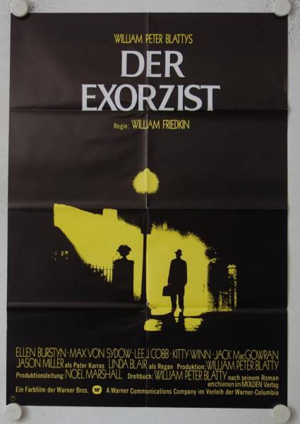 Der Exorzist originales deutsches Filmplakat